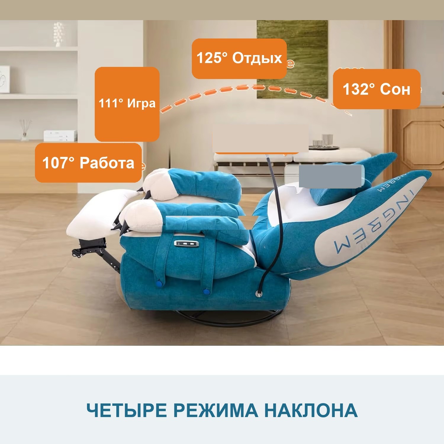 Четыре режима наклона